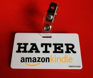 Hater pode fazer resenha e avaliação na loja Kindle (KDP) da Amazon