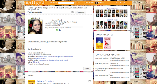 Tutorial como usar o aplicativo Wattpad para ler Romances Grátis - Li Mendi