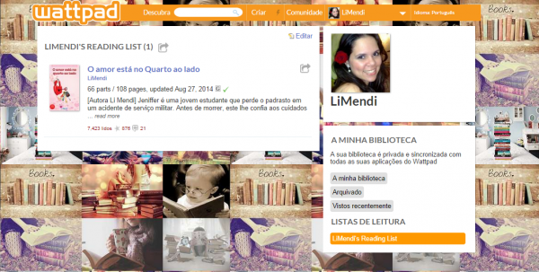 Tutorial como usar o aplicativo Wattpad para ler Romances Grátis - Li Mendi