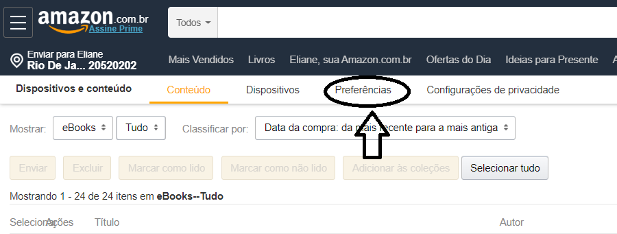 COMO ENVIAR LIVRO E ARQUIVOS PARA O KINDLE DA AMAZON 2