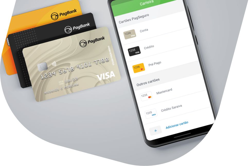Cartão de Débito Pré-Pago PagSeguro Pag Bank - Comprar Amazon 